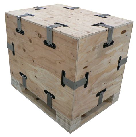 wood box stamped distributed by van speciality co|SnapCrate: Reusable Wood Crates .